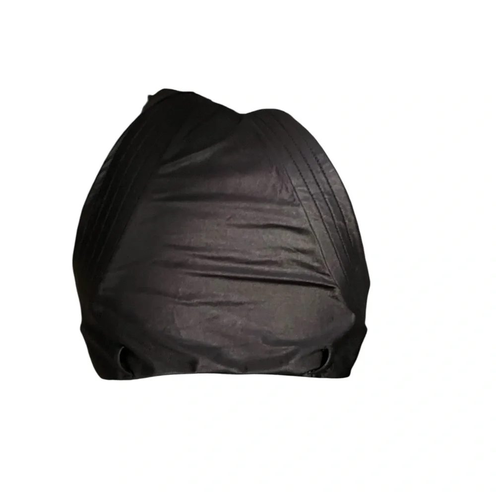 DEVON WINDSOR Black Textured Bikini Bottom